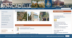 Desktop Screenshot of comune.roncadelle.bs.it
